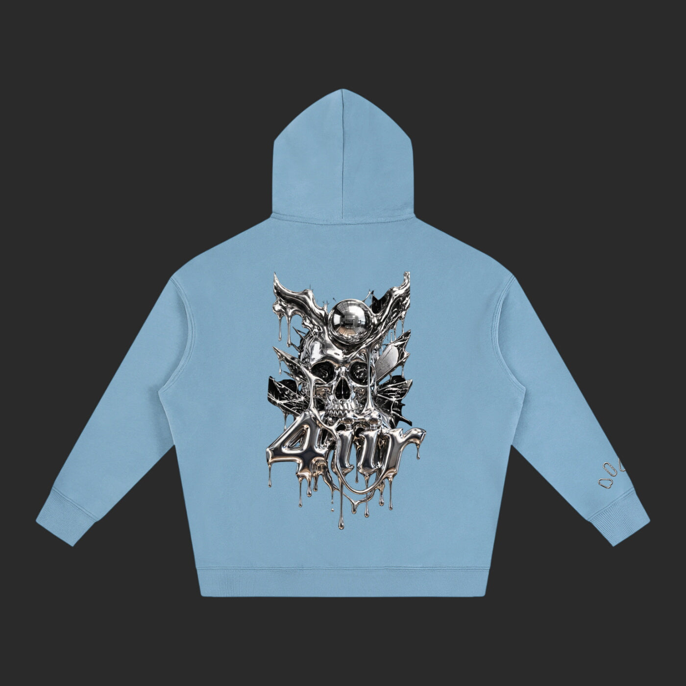 Oversize Fleeced Drip Hoodie