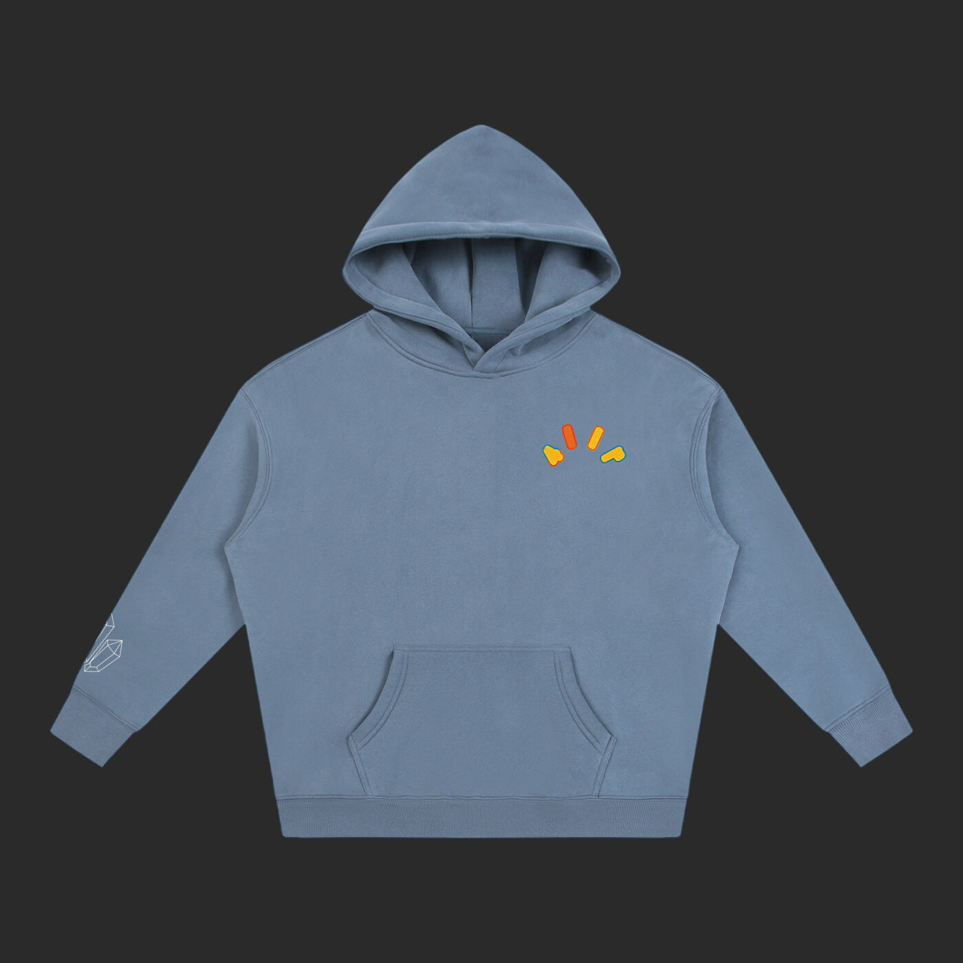 Crystal - Lava Hoodie