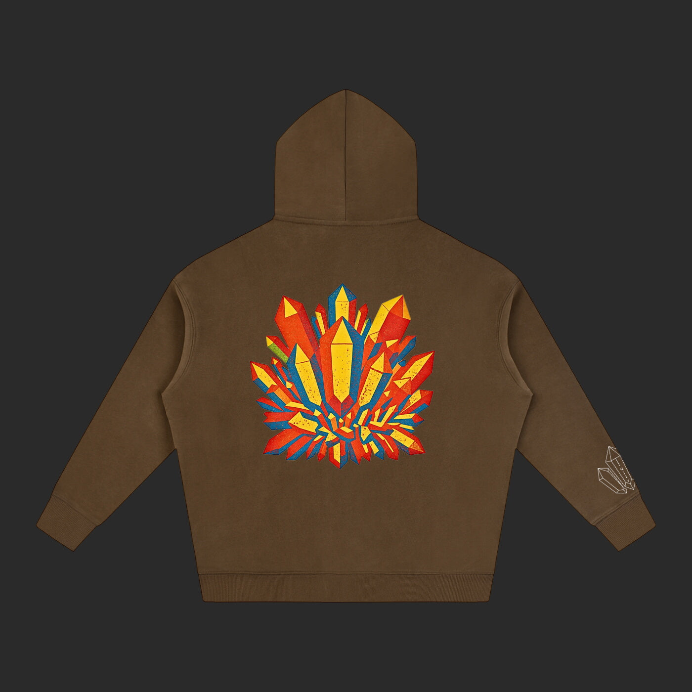 Crystal - Lava Hoodie