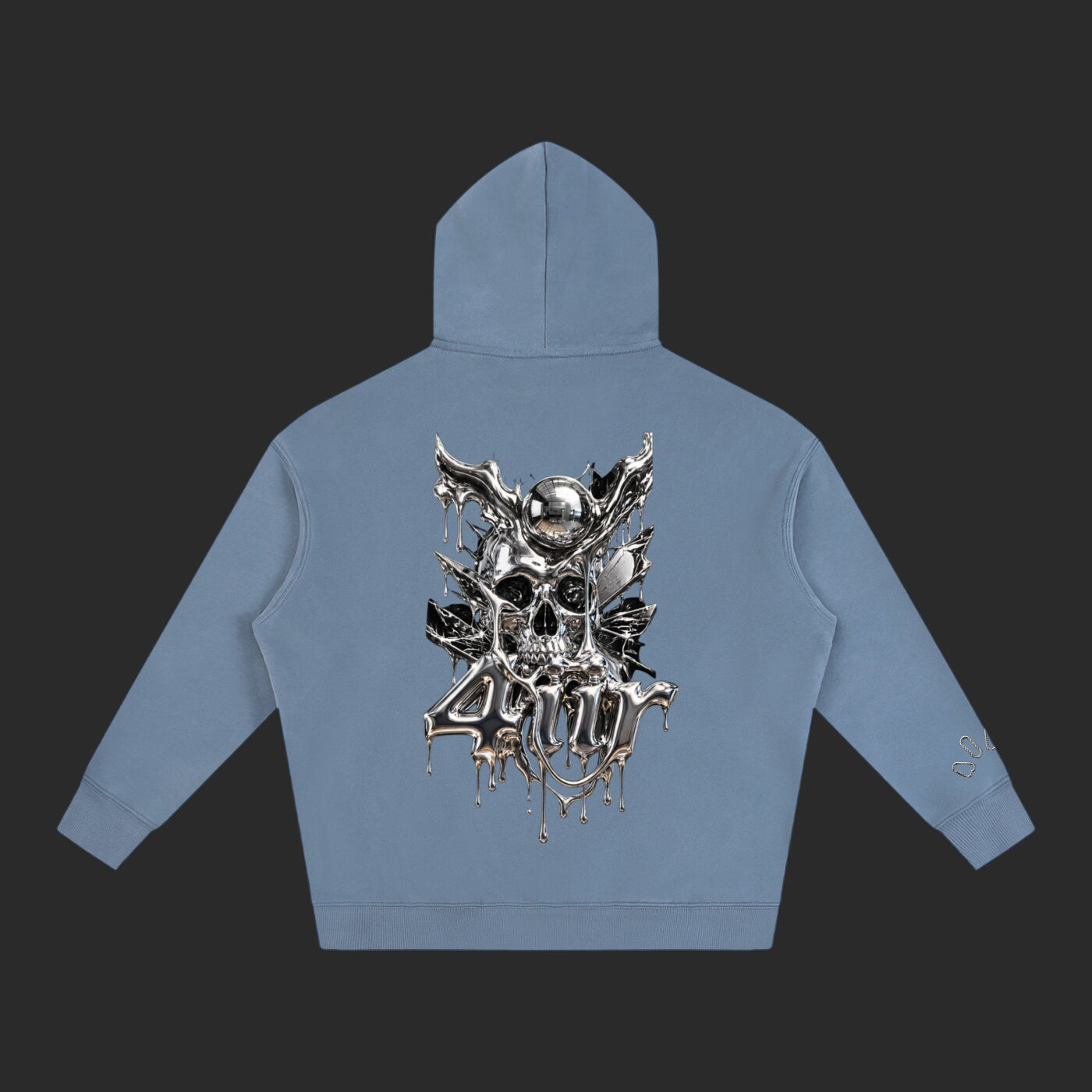 Oversize Fleeced Drip Hoodie