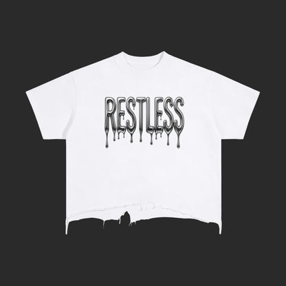 Restless Boxy Distressed T