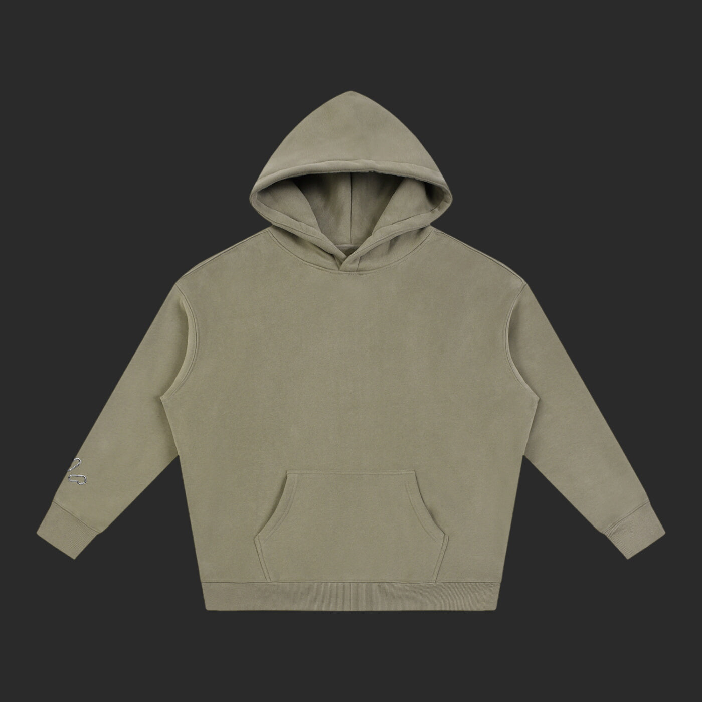 Oversize Fleeced Drip Hoodie