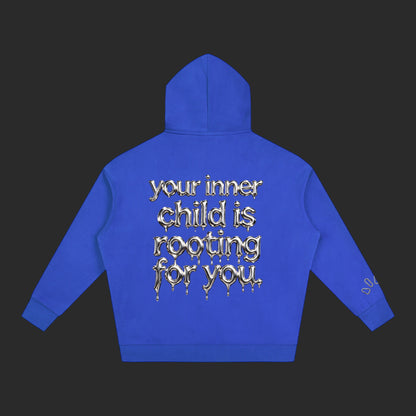 Oversize Fleeced Drip Hoodie