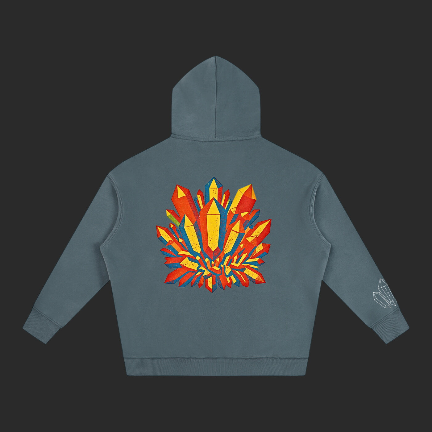 Crystal - Lava Hoodie