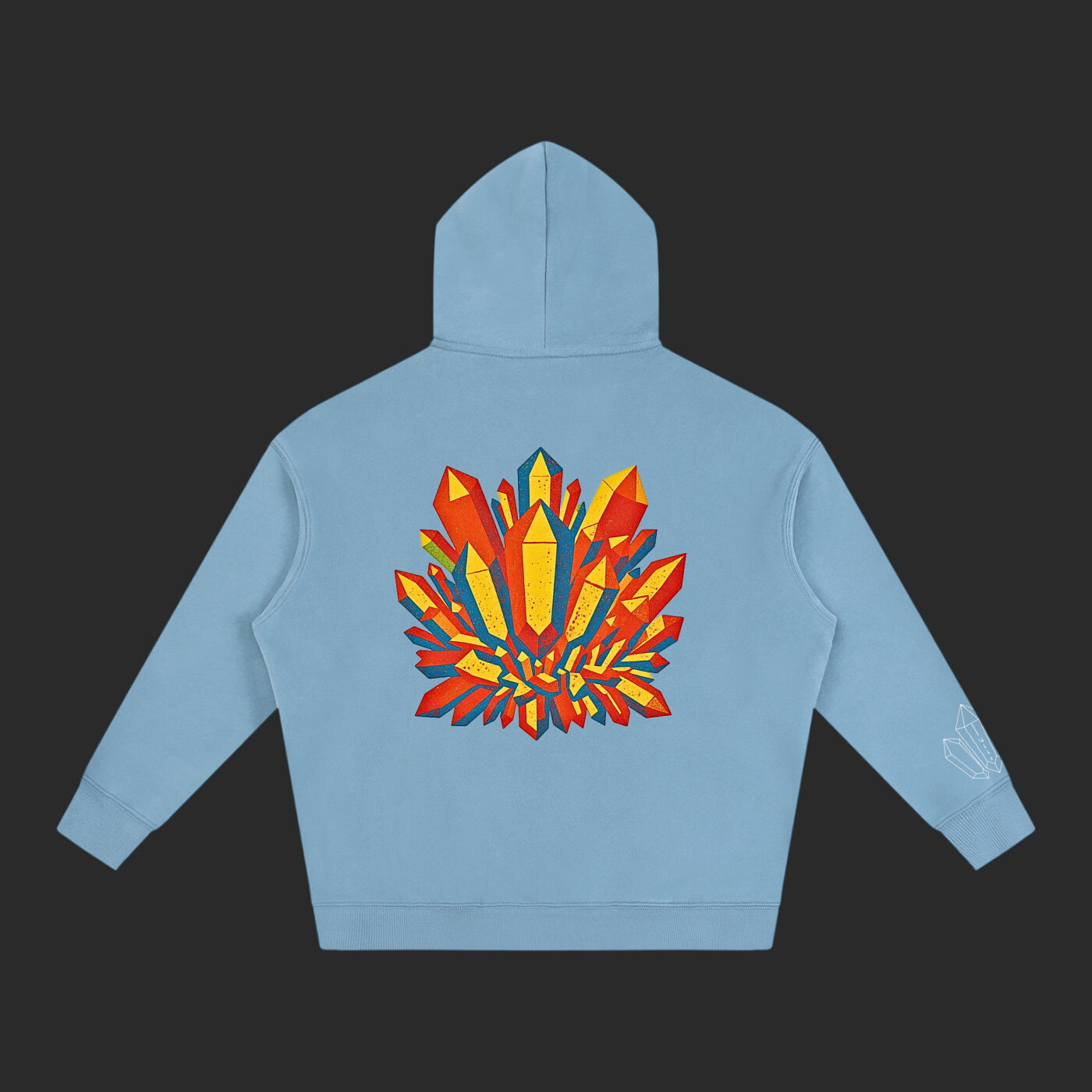 Crystal - Lava Hoodie