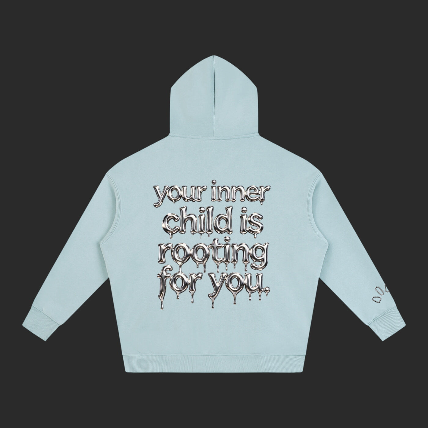 Oversize Fleeced Drip Hoodie