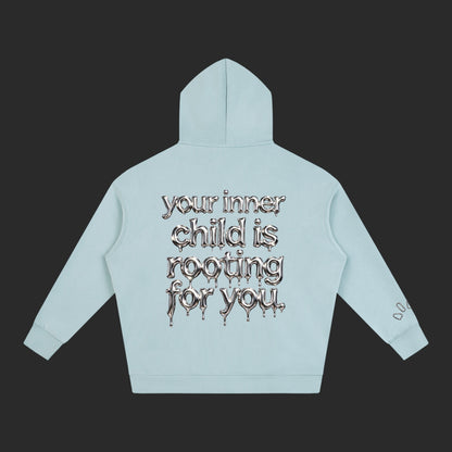 Oversize Fleeced Drip Hoodie
