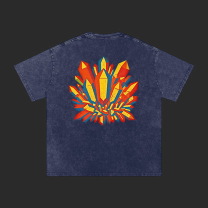 Crystal - Lava Washed T