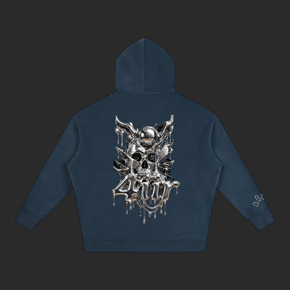Oversize Fleeced Drip Hoodie