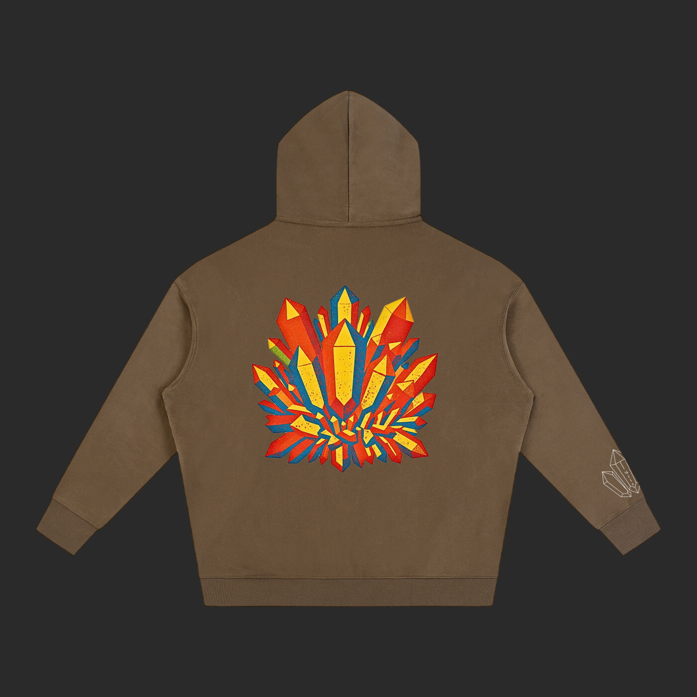 Crystal - Lava Hoodie