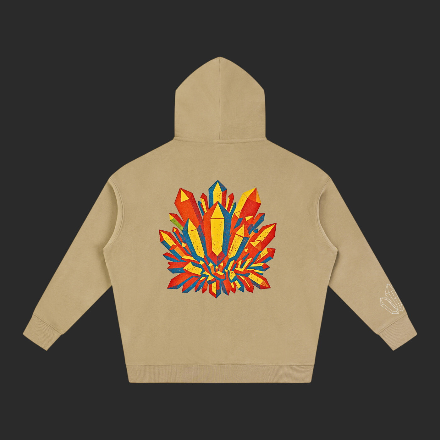 Crystal - Lava Hoodie