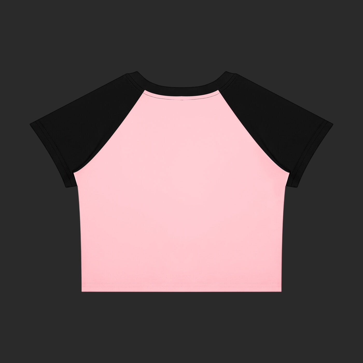 Melt My Heart Crop Block Baby T